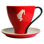 Julius Meinl Чаша за капучино червена 1 бр.
